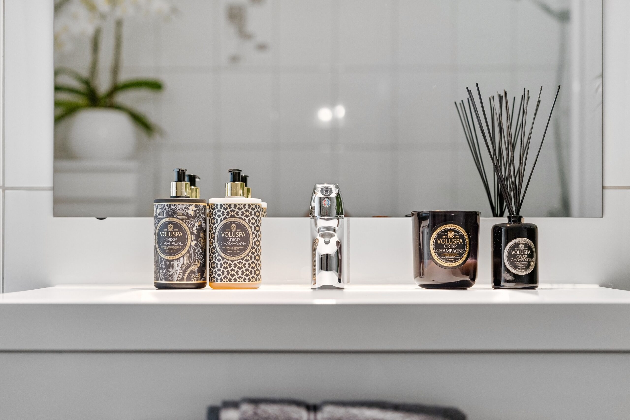 Bathroom essential container