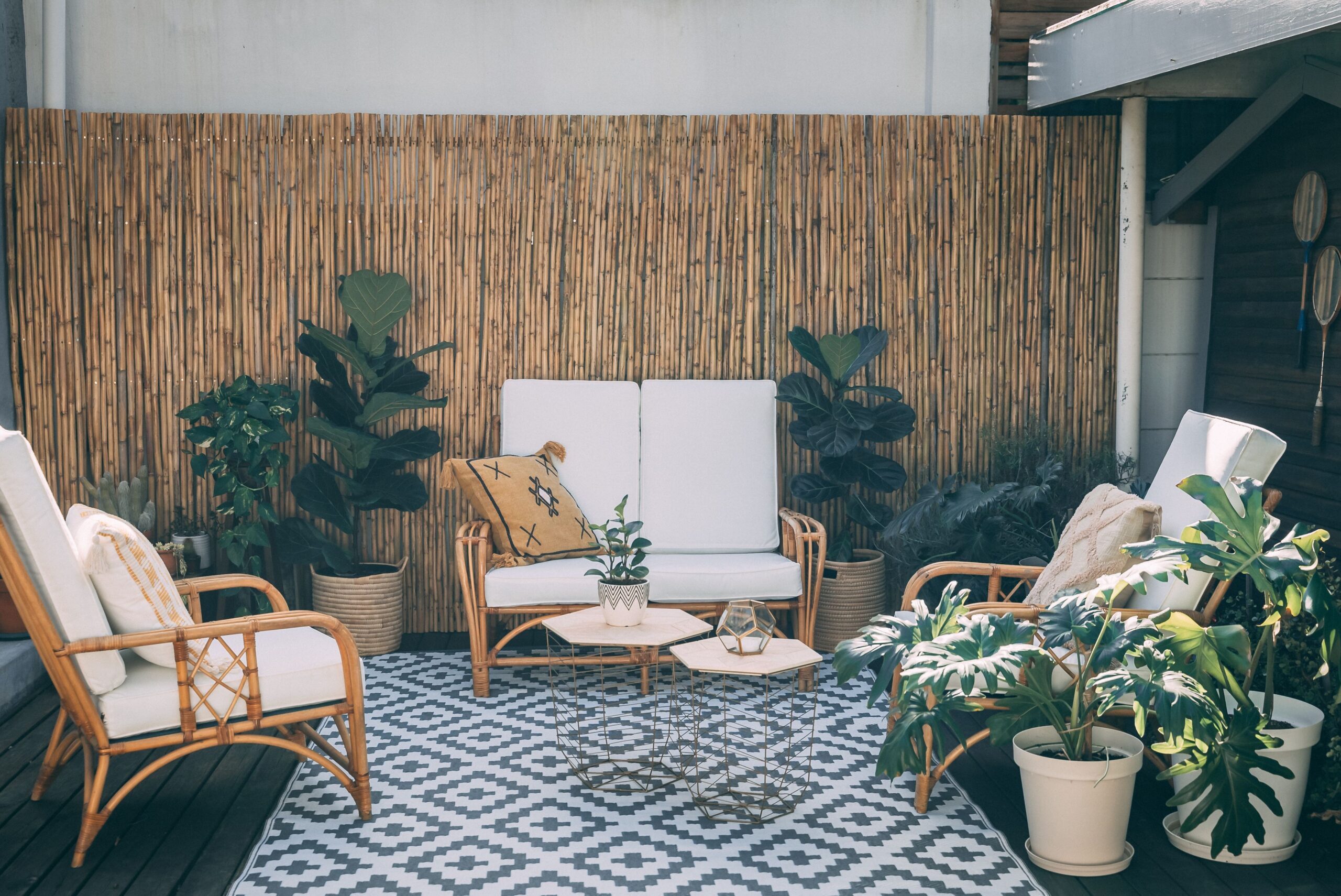 Small cozy patio
