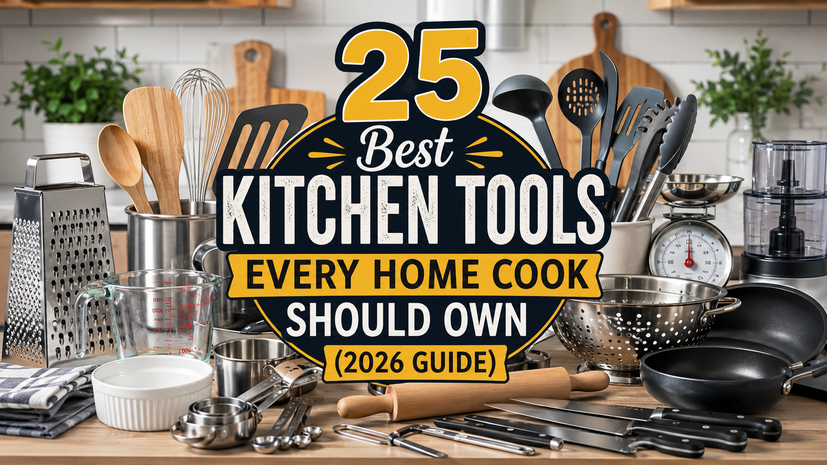 25 kitchen tools